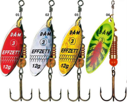 Блесна-вертушка D.A.M. Effzett Predator (silver/glitter)