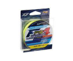 Шнур Flagman PE Hybrid F4 150m Fluo Yellow 0.12mm