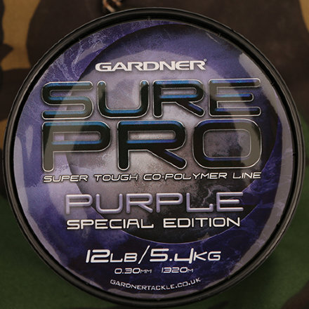 Леска Gardner Sure Pro Purple 0.35mm 6.8kg 1030m