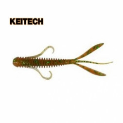 Съедобный силикон Keitech Hog Impact EA#02 Peach Green FLK