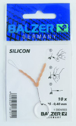 Стопор для волосіні Balzer силіконовий L, 0.25-0.40mm 10 pcs