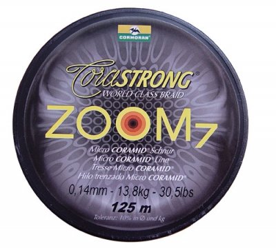 Шнур Cormoran Corastrong Zoom 7 green 0,16mm 100m