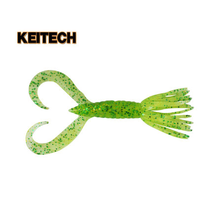Силікон Keitech Little Spider 2 &quot;424 lime chartreuse