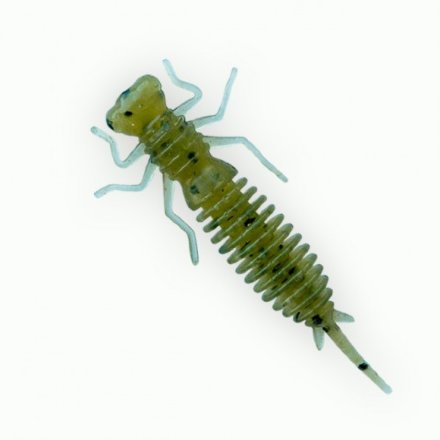 Съедобный силикон Fanatik Larva 2,5&quot; цвет 001 7шт