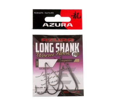 Крючки Azura Long Shank Hook №1