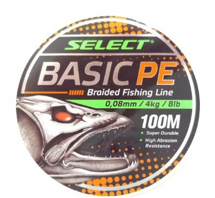 Шнур Select Basic PE 100m (помаранчевий)