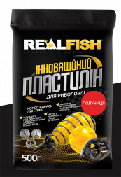 Пластилін Real Fish Полуниця 0,5 кг