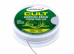 Повідковий матеріал Climax Cult Hunters Braid 0.25mm 25lb /12kg 20m (camou)