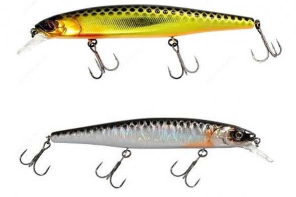 Воблер Jackall MagSquad 115 115мм 16г HL Gold &amp; Silver Black SP