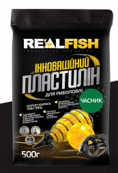 Пластилин Real Fish Чеснок 0,5кг