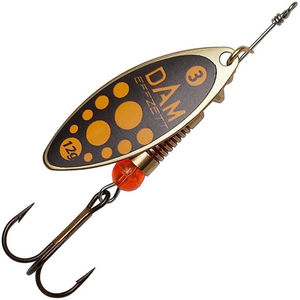 Блесна-вертушка DAM Effzett Predator 7гр (blacky)