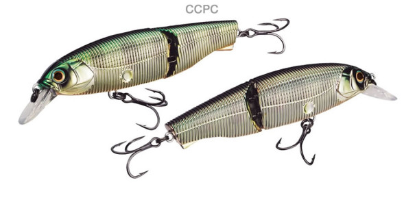 Воблер YO-ZURI 969R Sashimi Jointed FW 100мм CCPC