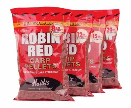 Пеллетс Dynamite Baits Robin Red Carp Pellets 12mm (Pre-Drilled)