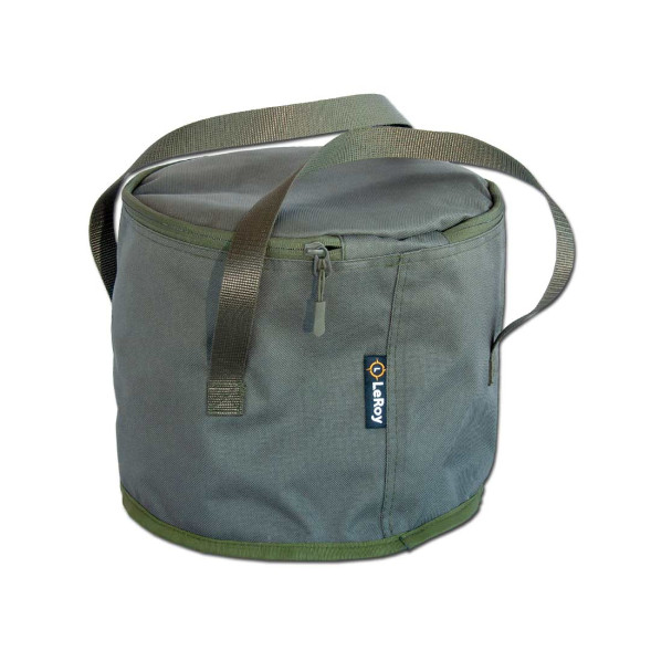 Ведро для прикормки с крышкой LeRoy 32х22 см (18 Л)