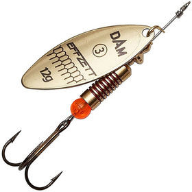 Блесна-вертушка DAM Effzett Predator 7гр (gold)