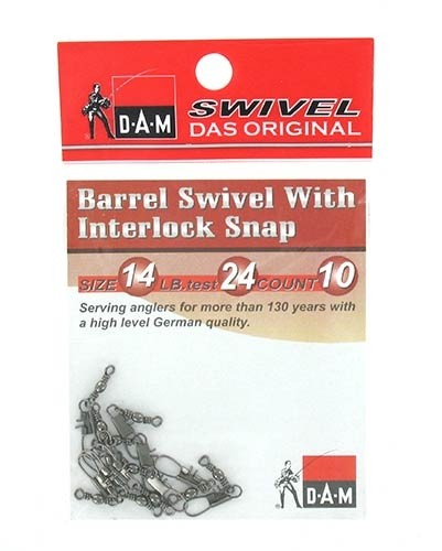 Вертлюжок D.A.M. Interlock 5шт. N