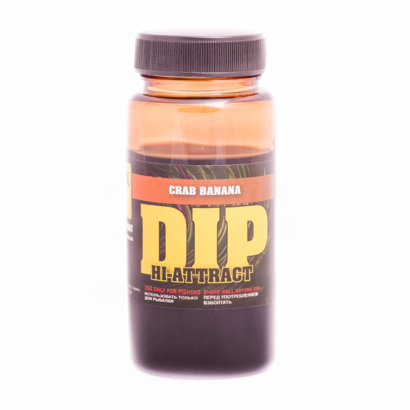 Діп CC Baits Hi-Attract Dip Crab Banana, 100ml