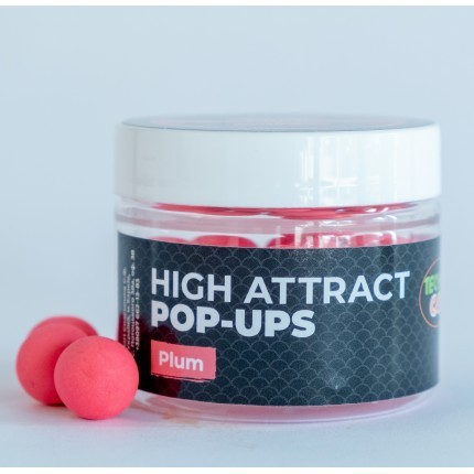 Бойлы Technocarp Pop-Up Plum Shellfish d.14mm уп/25гр