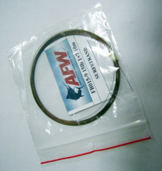 Поводковый материал AFW Surfstrand 1x7 20lb/9 kg 10m