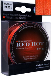 Шнур Team Dragon Red Hot 0.15 mm 125 m 12.85kg