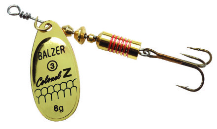 Блешня-вертушка Balzer Colonel Z Gold