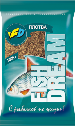 Прикормка FishDream Плотва 1кг
