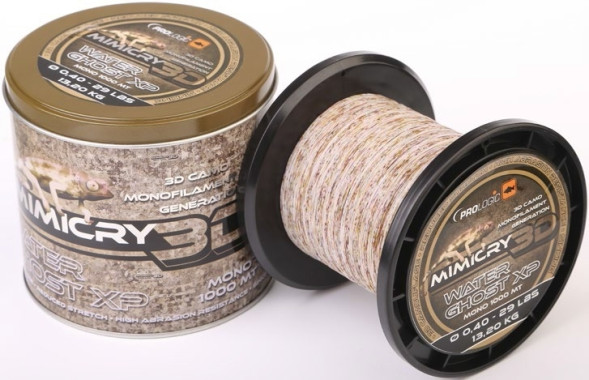 Леска Prologic Mimicry Water Ghost XP 1000m 25lbs 11.3kg 0.38mm Camo