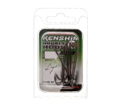 Двойной крючок Azura Kenshin Double Hook light series №4 8шт