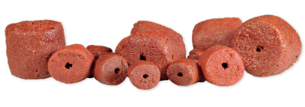 Насадочный пеллетс Carp Zoom Strawberry Halibut Hook Pellets, 8 mm, 150g