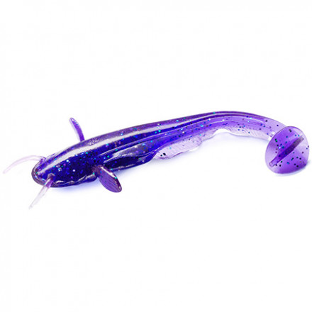 Силікон FishUp Catfish 3&quot; #060 - Dark Violet/Peacock &amp; Silver (8шт)