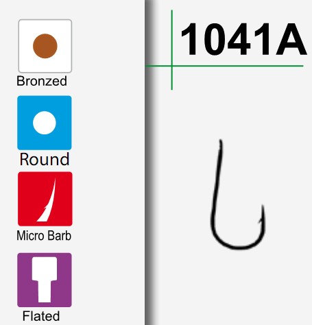 Гачки Maver Katana 1041 №16 Bronze