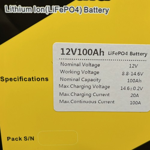 Аккумулятор LiitoKala LiFePO4 12V 100Ah BMS smart