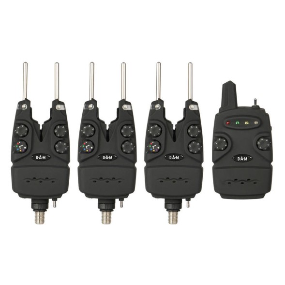 Набір сигналізаторів в кейсі DAM Multi-Color Wireless Alarm Set 3 + 1
