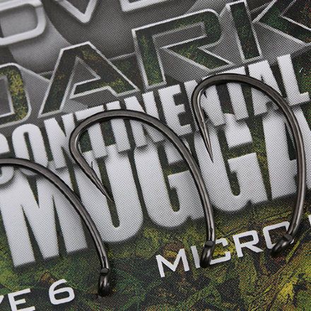 Крючок Gardner Covert Dark Continental Mugga Hook Size 2 (10шт)