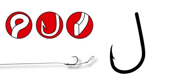 Гачок Gamakatsu G-Carp Specialist Black 008