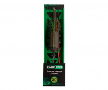 Оснастка Carp Pro Метод 2 крючка №6 на ледкоре 40г