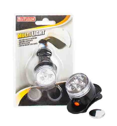 Ліхтар Bratfishing Multilight 4 LED кліпса