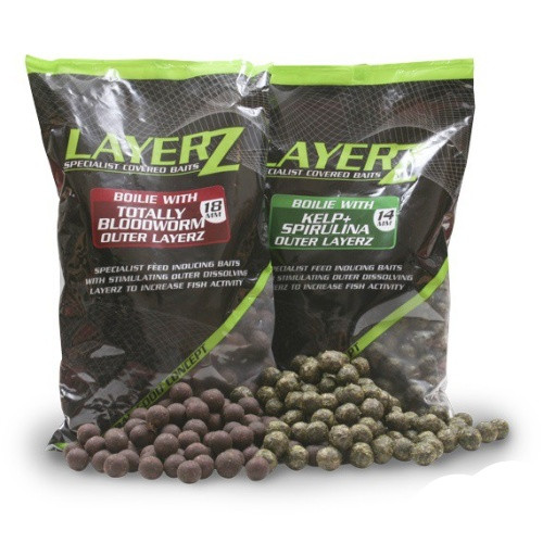 Бойл Starbaits LayerZ Kelp and Spirulina 18mm 800g