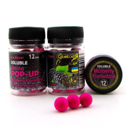Бойл розчинні amino POP-UP Grandcarp FLORENTINE (флорентійський ШОВКОВИЦЯ) Ø12 мм 30 шт. (PUS041)