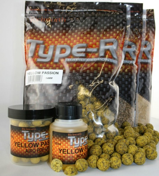Бойл Richworth Type-R Yellow Passion Shelf Life 18mm 1Kg
