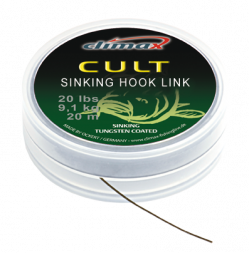 Поводковый материал Climax Cult Hook Link 20lb 9.1kg 20 m