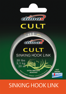 Поводковый материал Climax Cult Hook Link 20lb 9.1kg 20 m