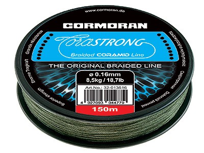 Шнур Cormoran Corastrong Coramid Green 0,12mm 135m