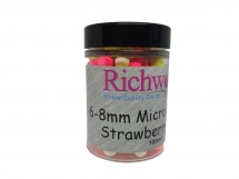 Бойлы Richworth Micro Pop-Ups Strawberry Jam 6-8mm 100ml