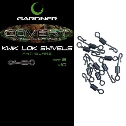 Вертлюг Gardner Kwik-Lok Swivels №8 10шт 