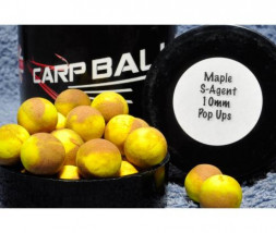 Бойлы Carpballs Pop Ups Maple&amp;Secret Agent 10mm