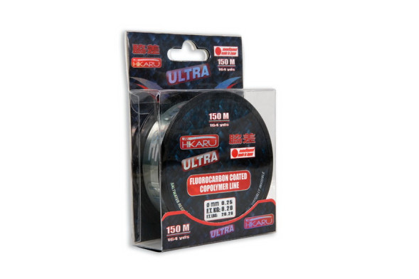 Леска Lineaeffe Hikaru Ultra Fluorocarbon Coating 0.35mm 150m 15.8kg