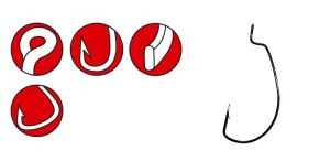 Крючок Gamakatsu Worm Offset EWG NS Black 4/0