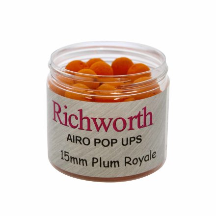 Бойлы Richworth Airo Pop-ups Plum Royale, 15 mm, 80g