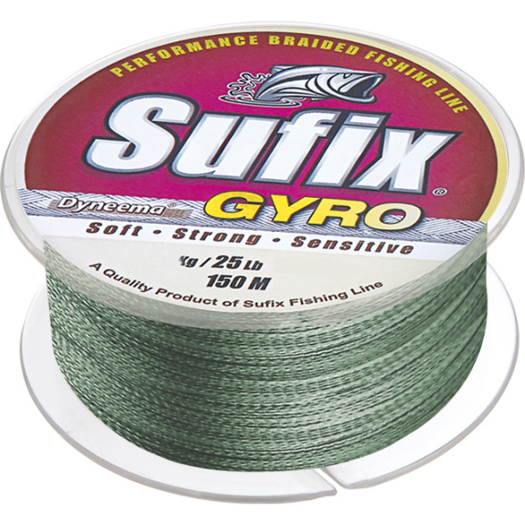 Шнур Sufix Gyro Braid Deep green 150 m 0.14 mm 5.4 kg